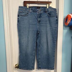 Talbots Classic Denim Cropped Jeans